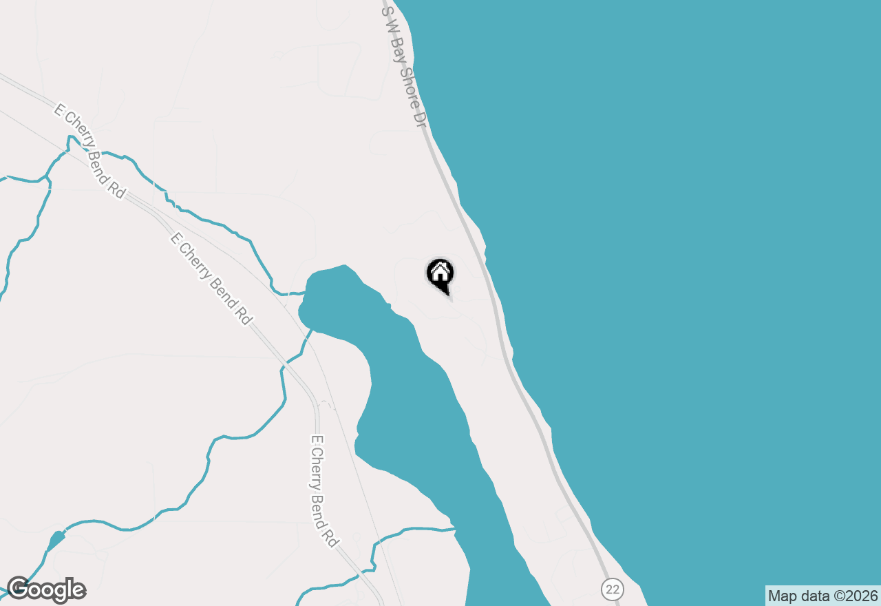 Map of 10268 E Twin Oaks Drive, Traverse City, MI 49684