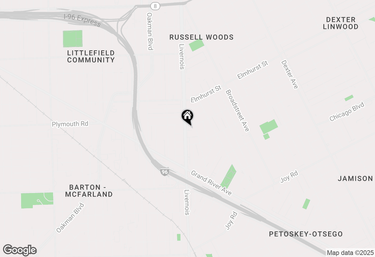 Map of 11500 Livernois Avenue, Detroit, MI 48204