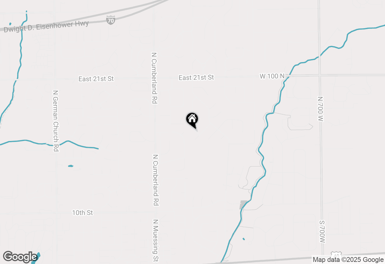 Map of 1704 Mace Drive, Indianapolis, IN 46229