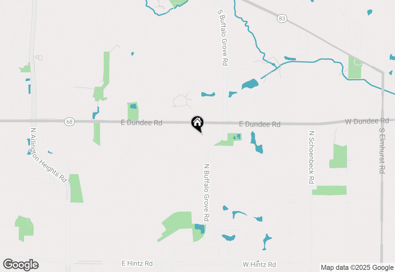 Map of 3401 N Ellen Drive, Arlington Heights, IL 60004