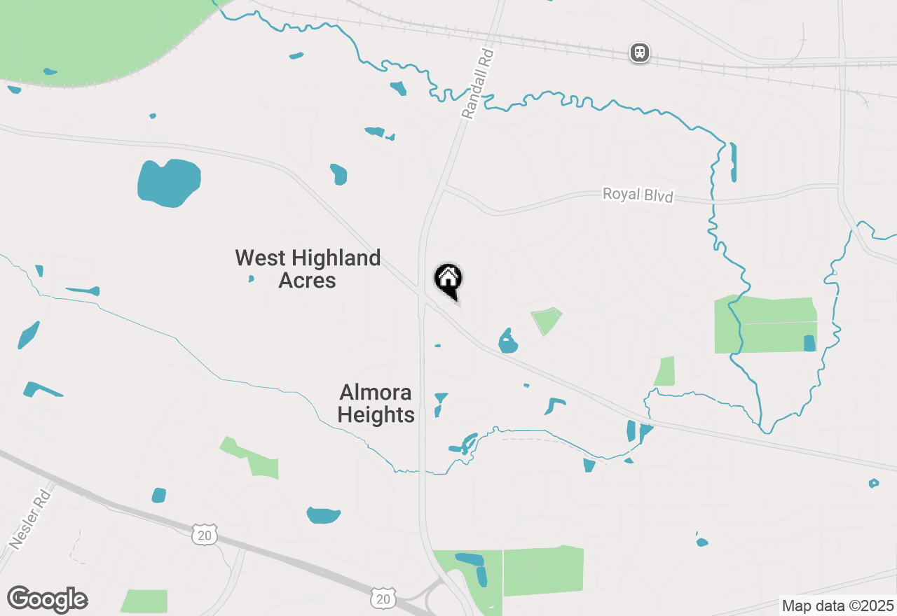 Map of 503 Shagbark Drive #503, Elgin, IL 60123