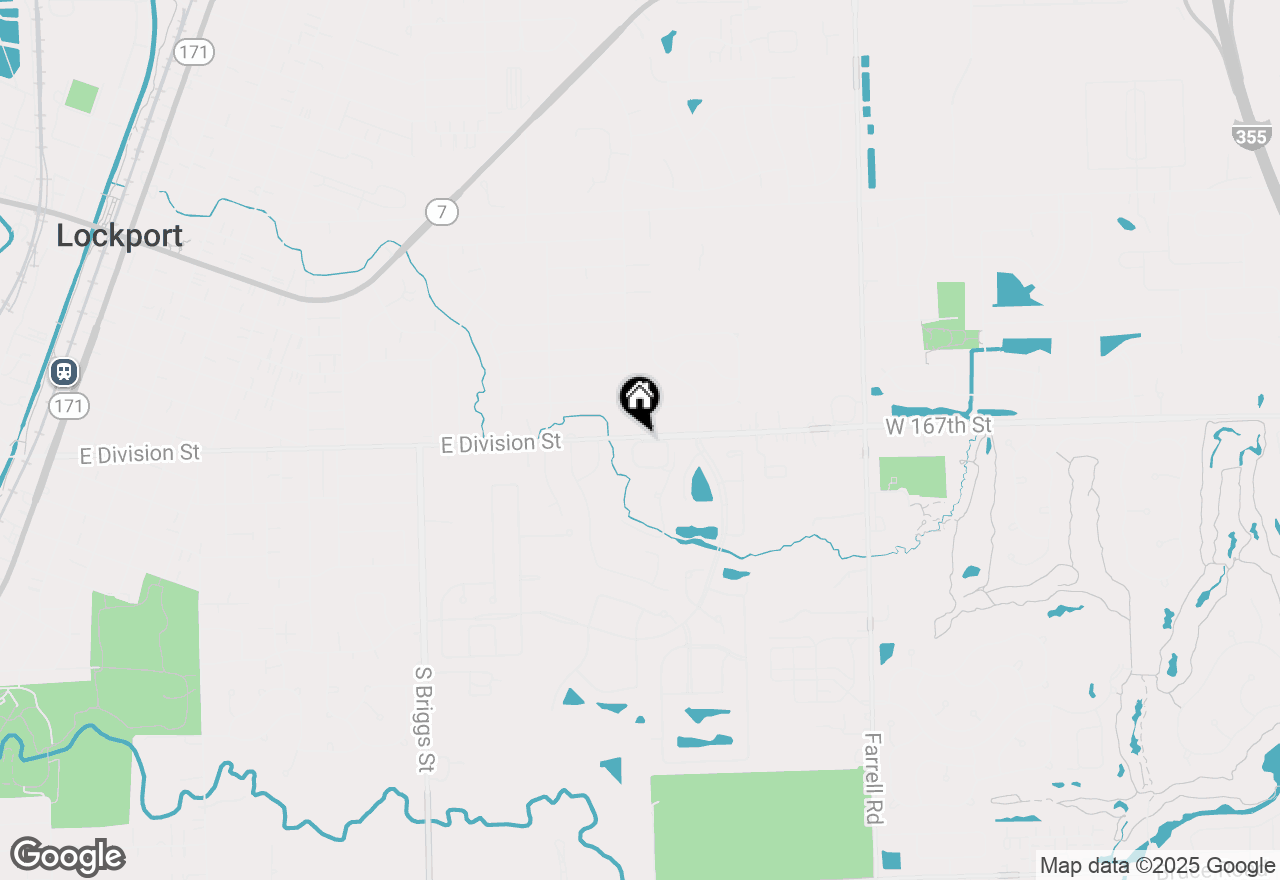 Map of 1105 E Division Street #1B, Lockport, IL 60441