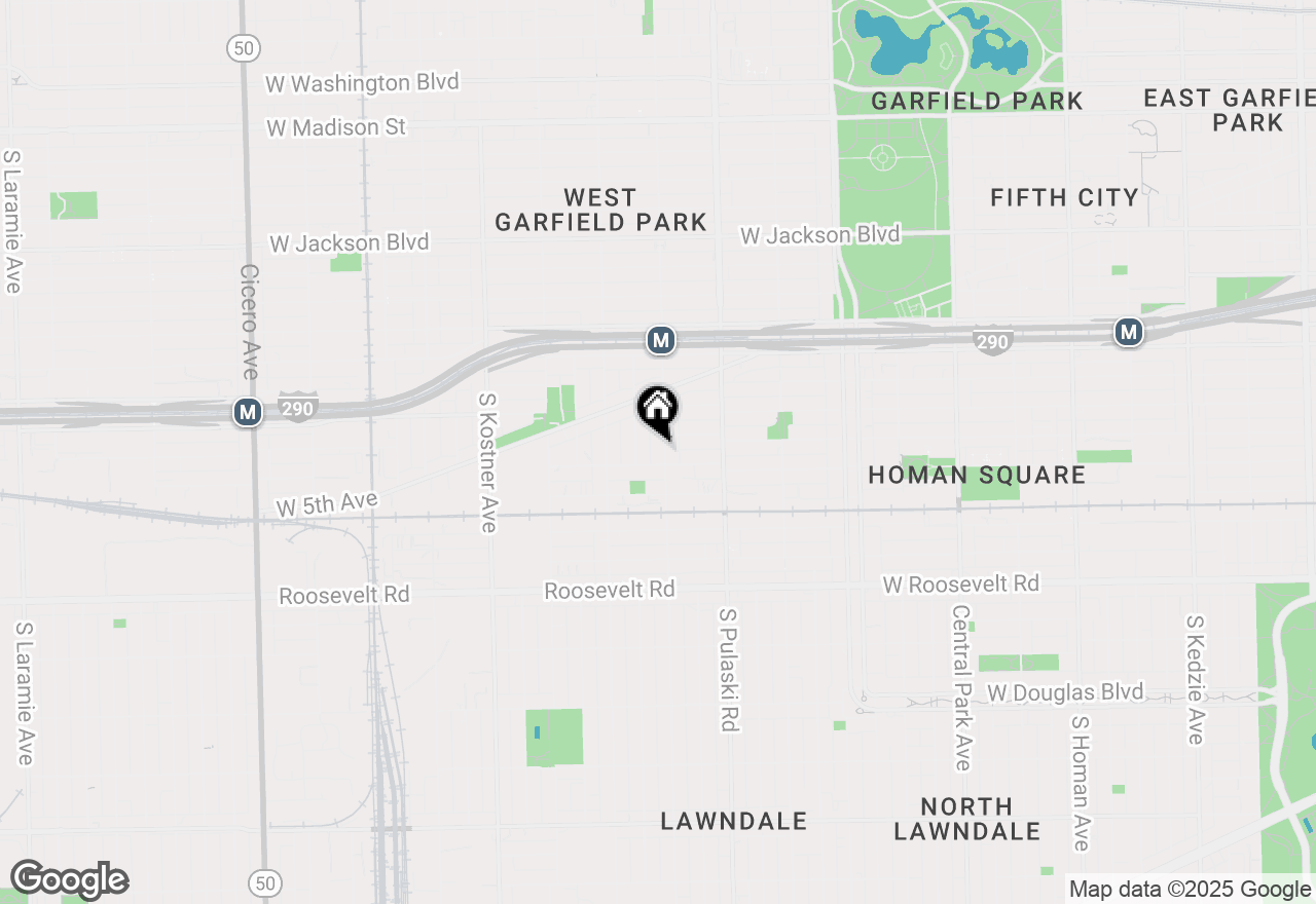 Map of 814 S Karlov Avenue, Chicago, IL 60624