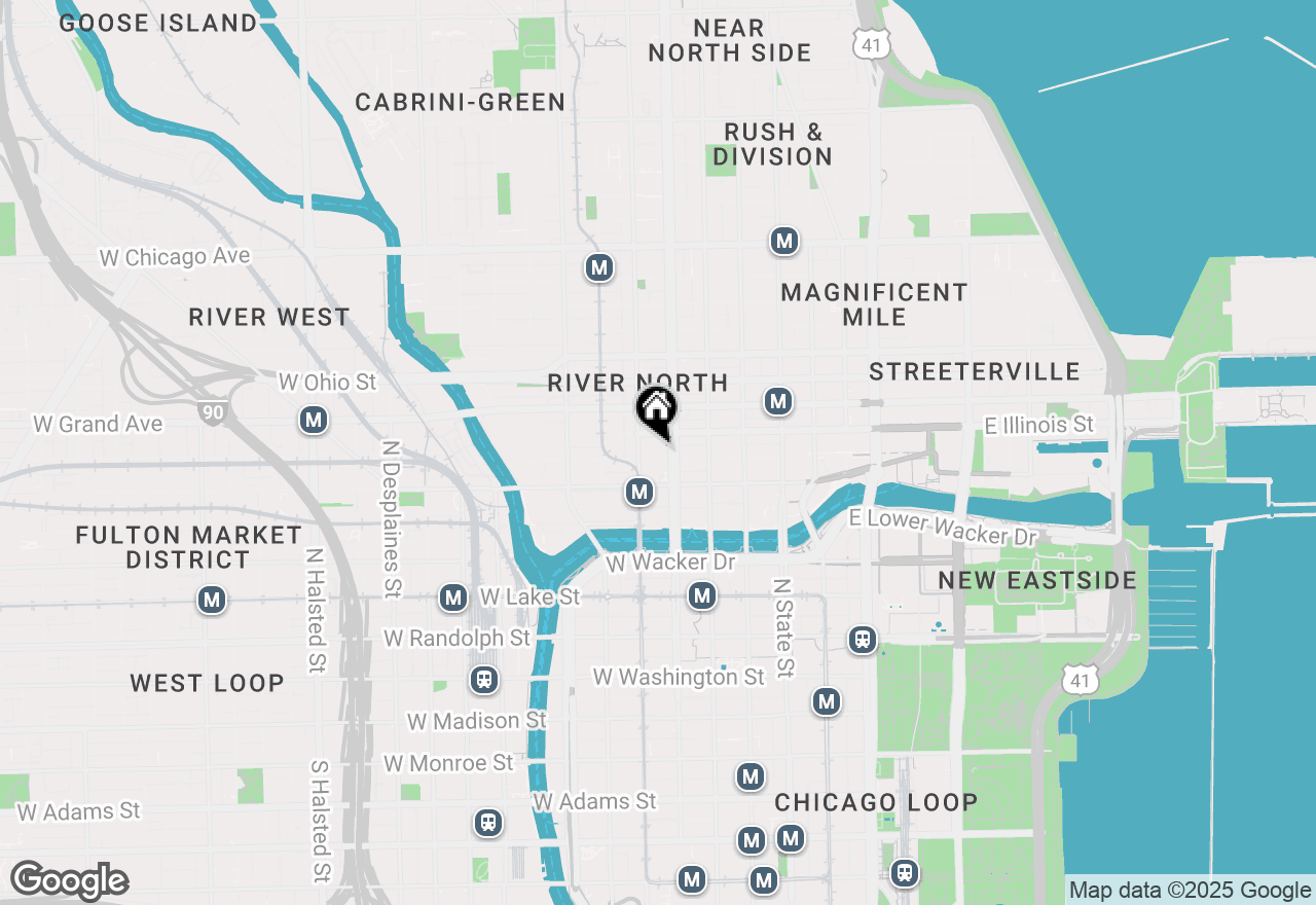 Map of 154 W Hubbard Street #404, Chicago, IL 60654