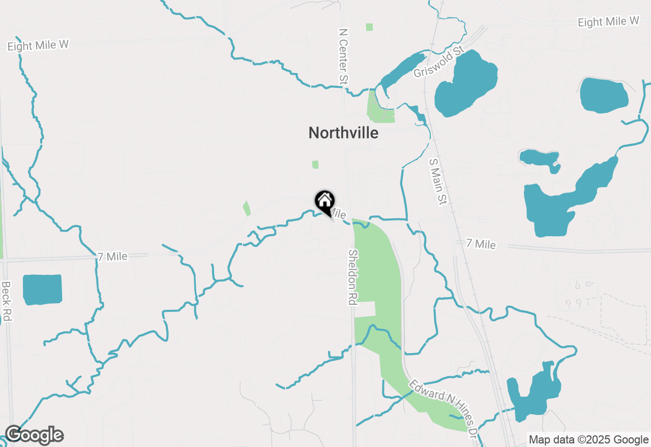 Map of 241 Saint Lawrence Boulevard #59, Northville, MI 48168