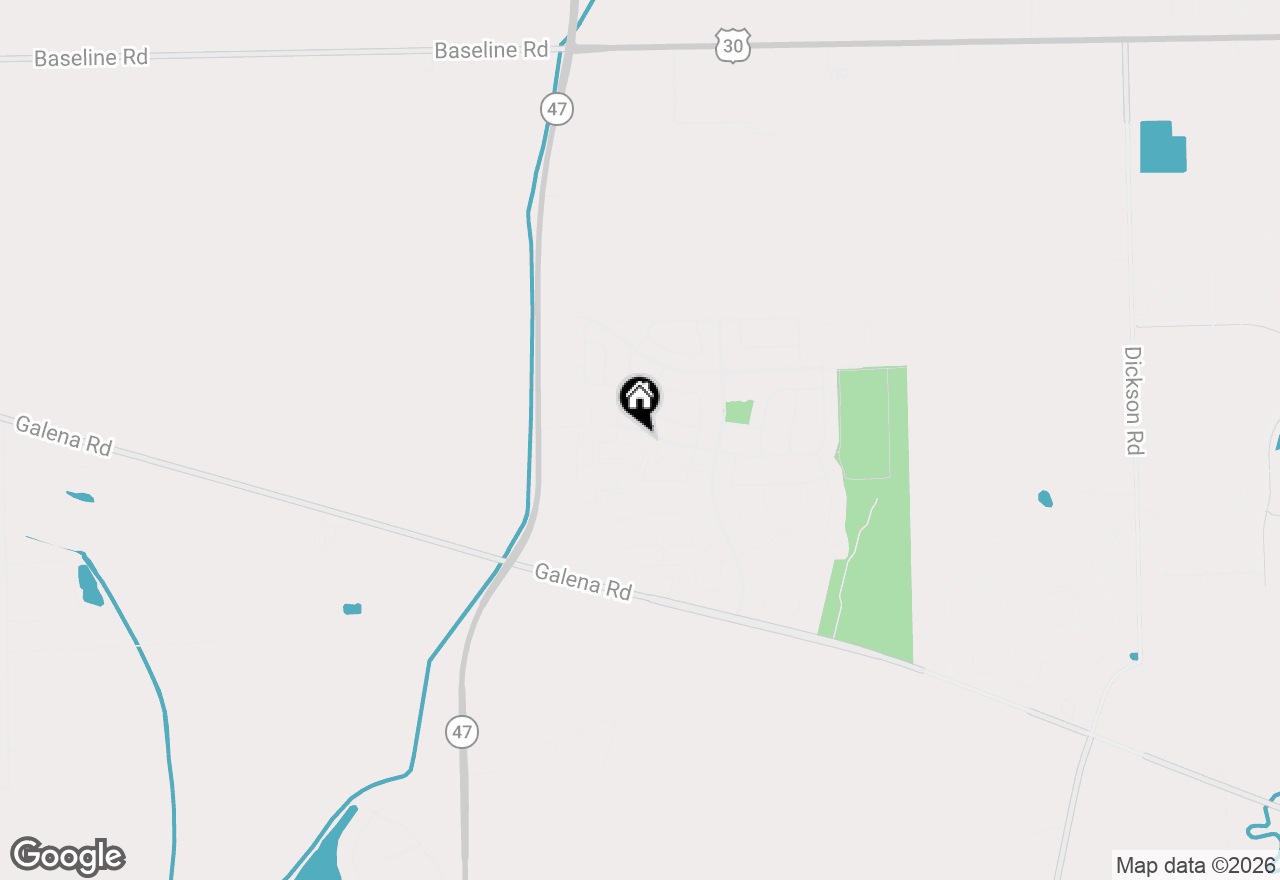 Map of 128 Bertram Drive #O, Yorkville, IL 60560