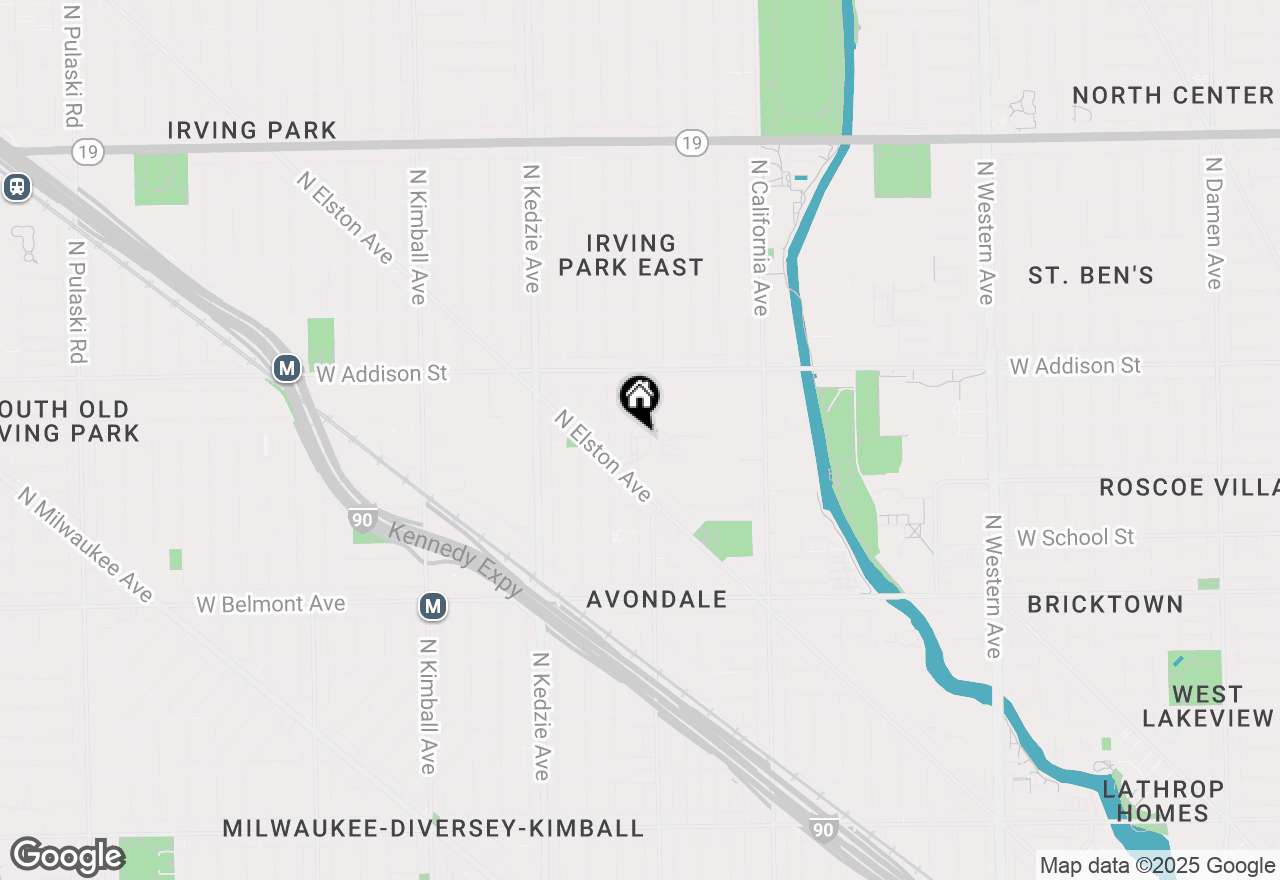 Map of 3010 W Newport Avenue, Chicago, IL 60618