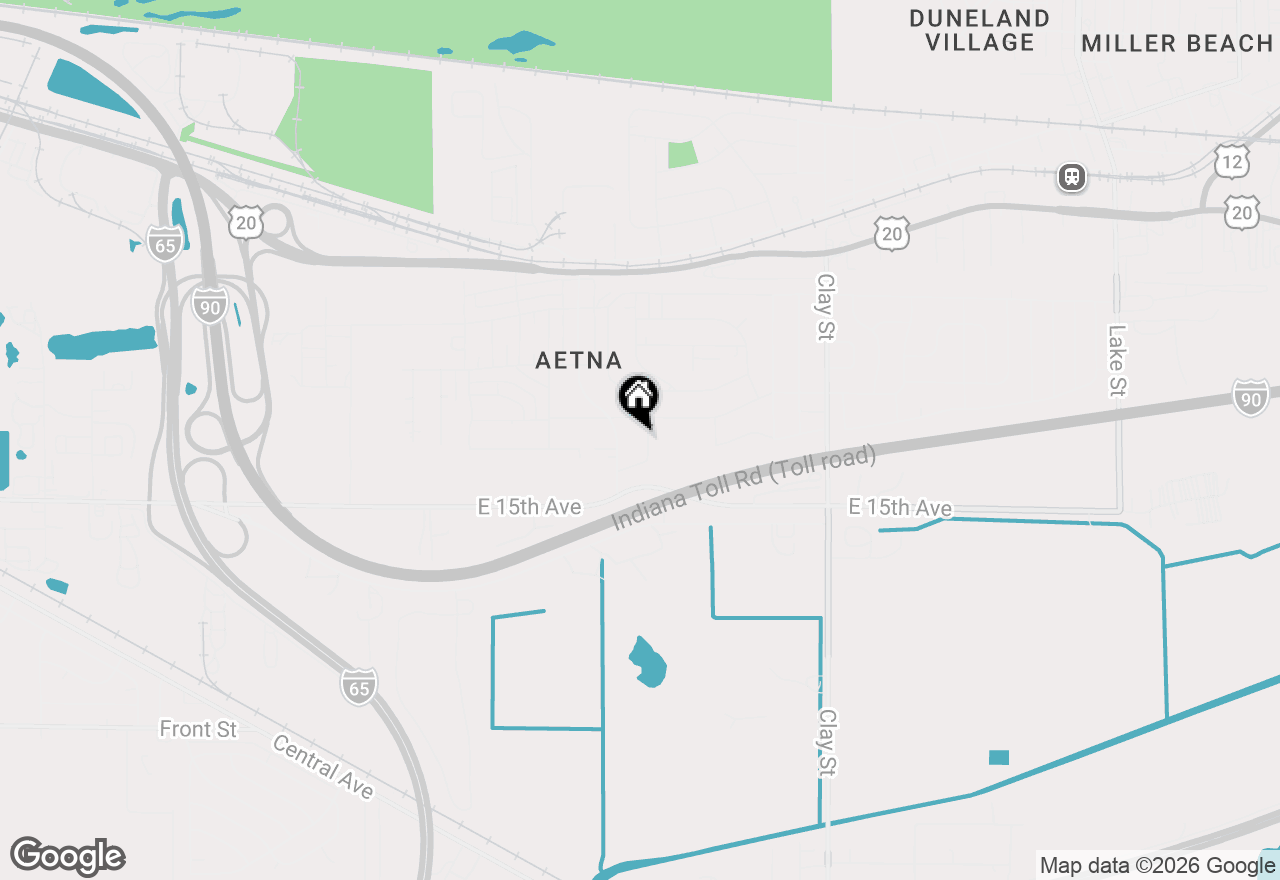 Map of 1330 Arizona Street, Gary, IN 46403