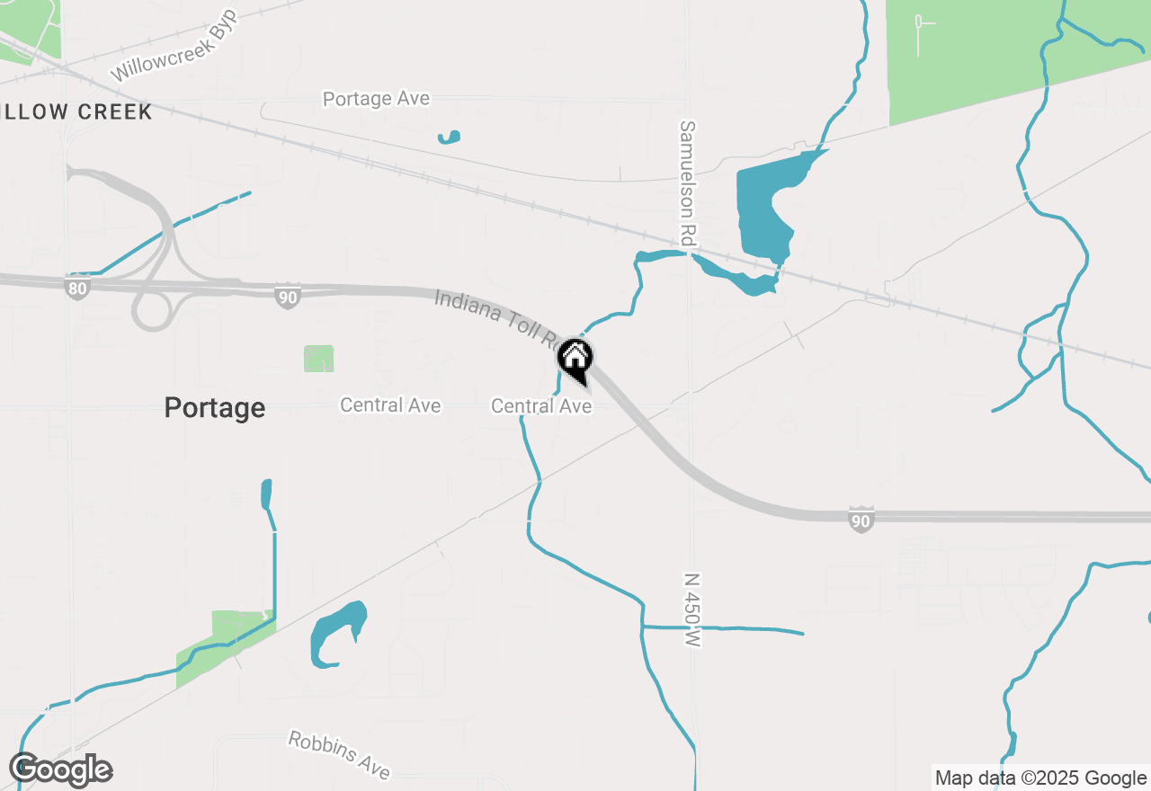 Map of 6600 Central Avenue, Portage, IN 46368