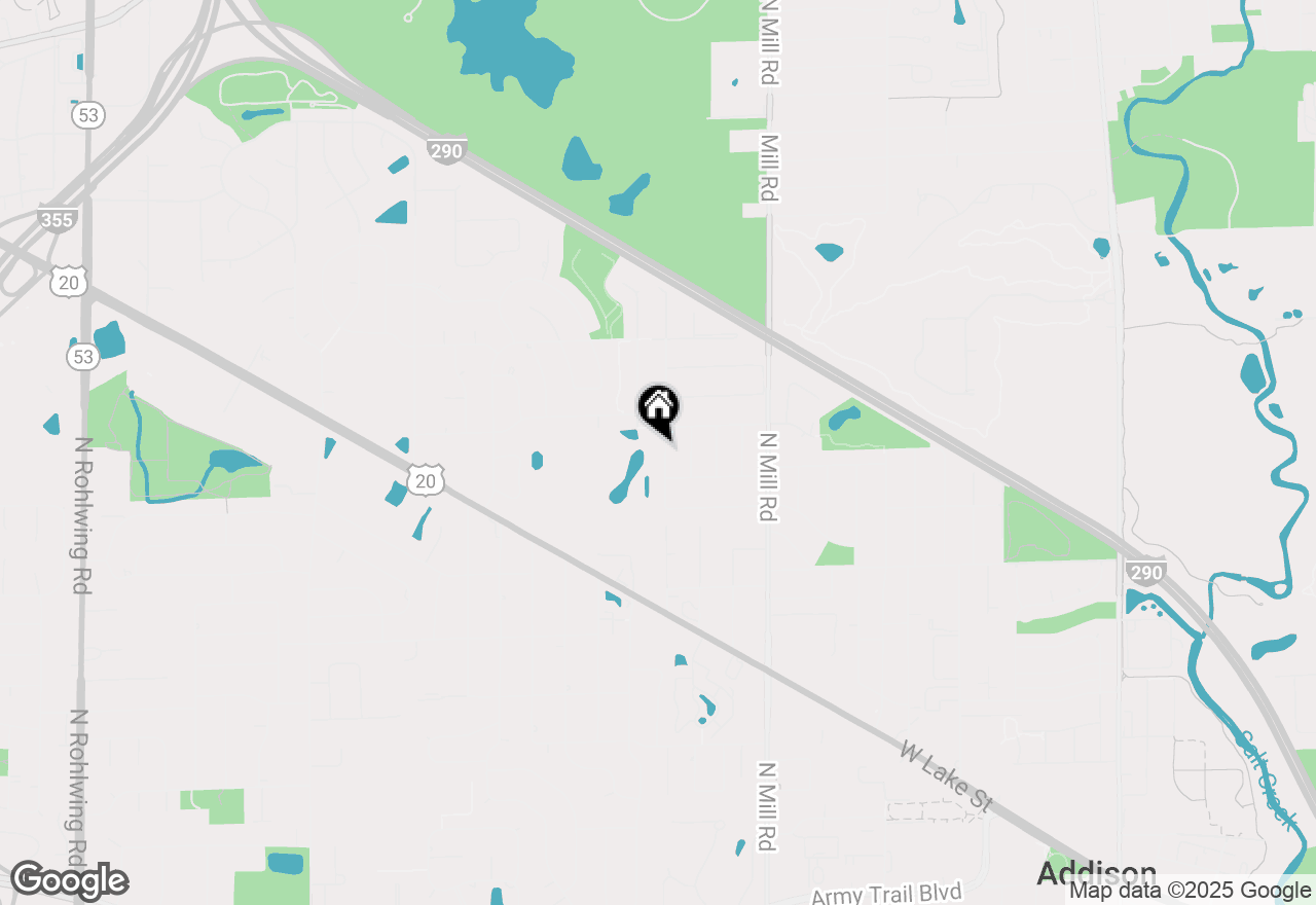 Map of 970 N Fischer Drive, Addison, IL 60101