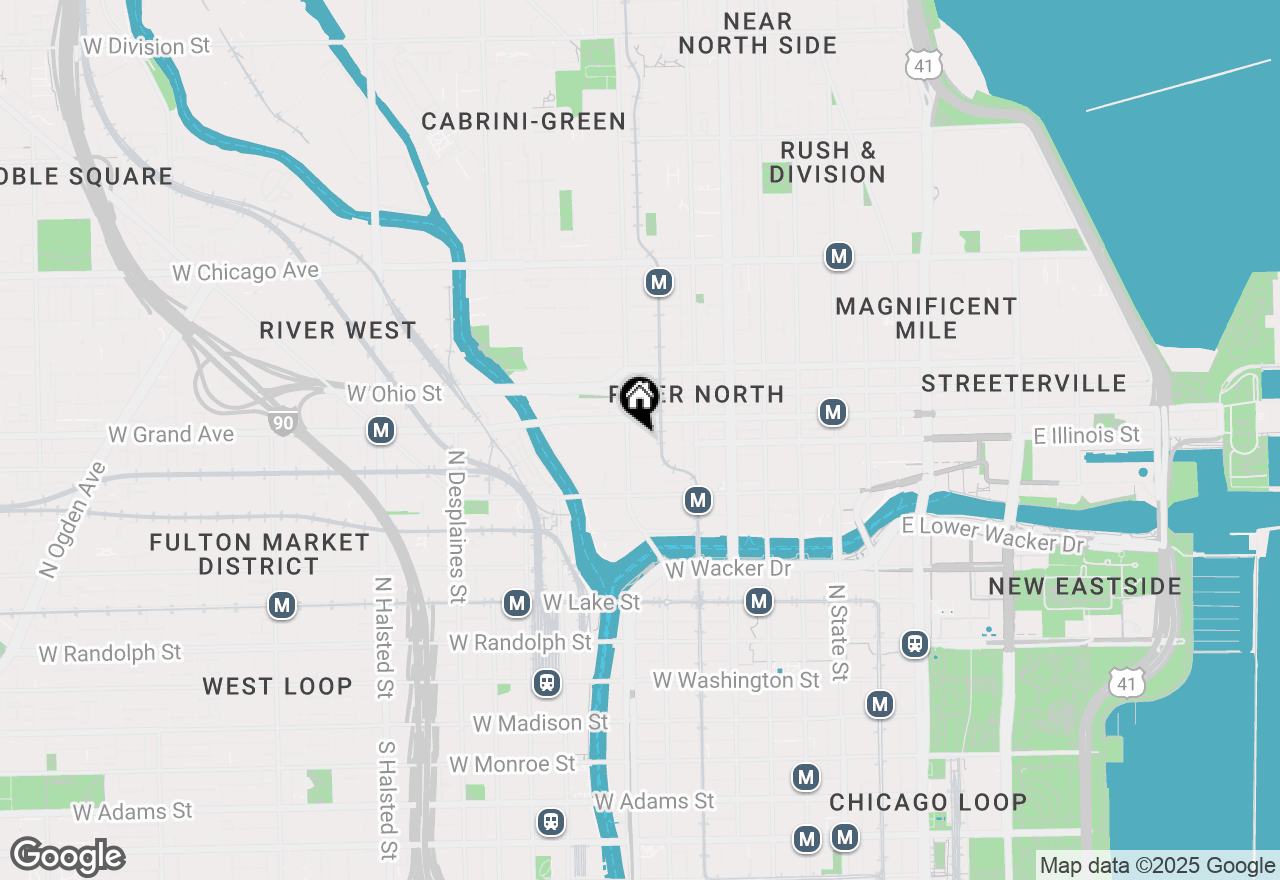 Map of 320 W Illinois Street #917, Chicago, IL 60654