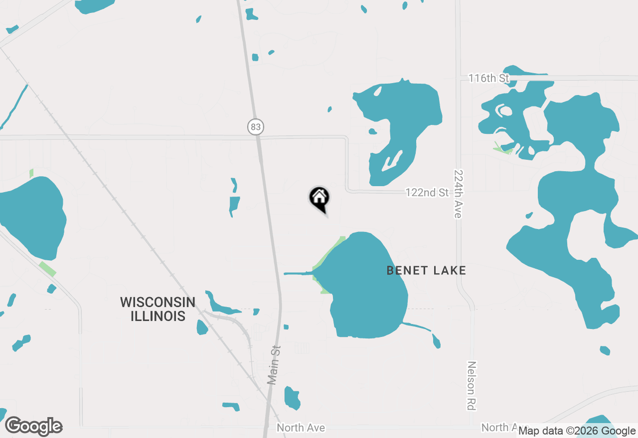 Map of 23408 124th St, Trevor, WI 53179