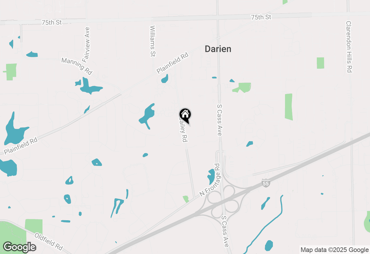 Map of 1396 Von Drash Drive, Darien, IL 60561