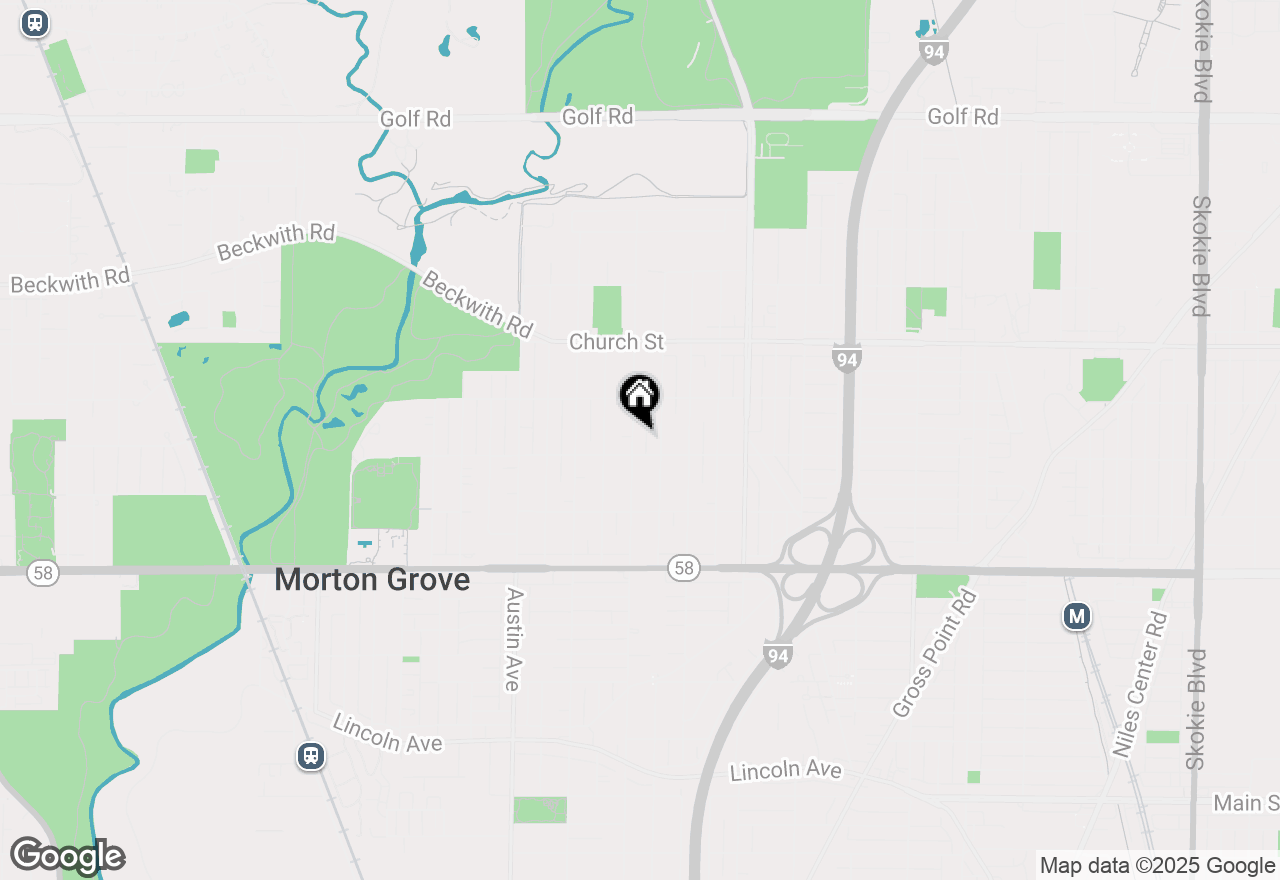 Map of 9011 Menard Avenue, Morton Grove, IL 60053