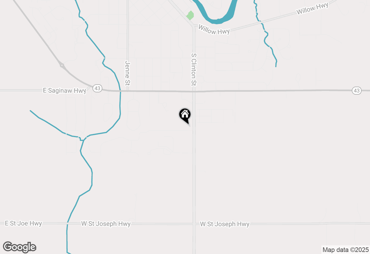 Map of 743 Fieldview Dr Drive, Grand Ledge, MI 48837