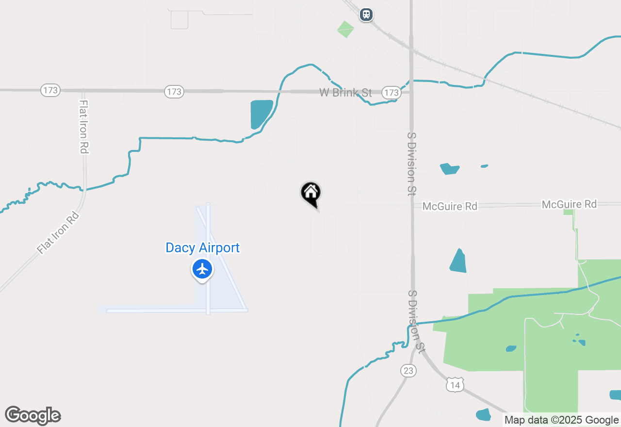 Map of 503 Country Brook Lane, Harvard, IL 60033