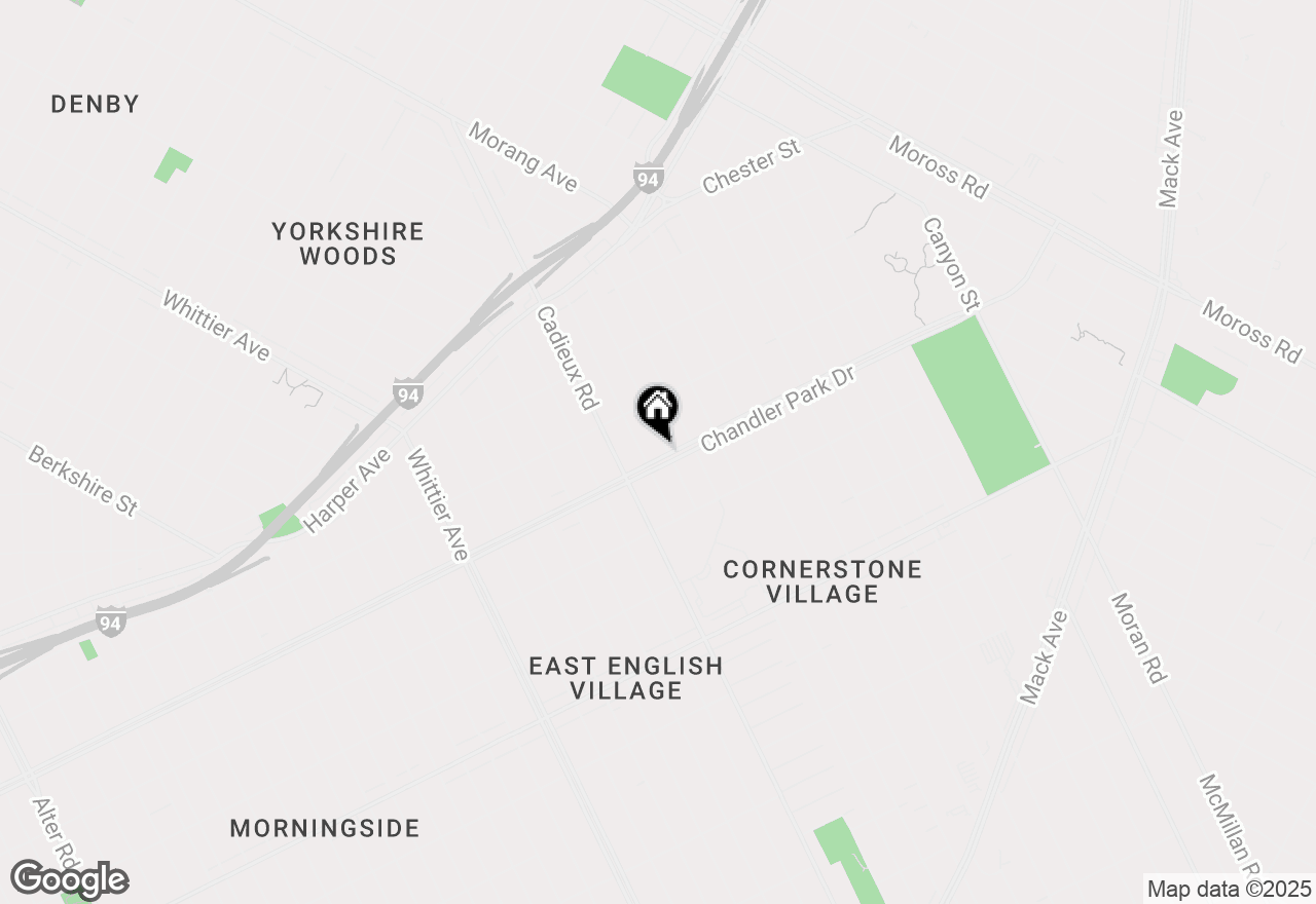 Map of 17179 Chandler Park Drive, Detroit, MI 48224