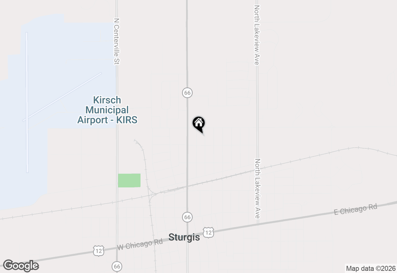 Map of 609 Sturgis Street, Sturgis, MI 49091