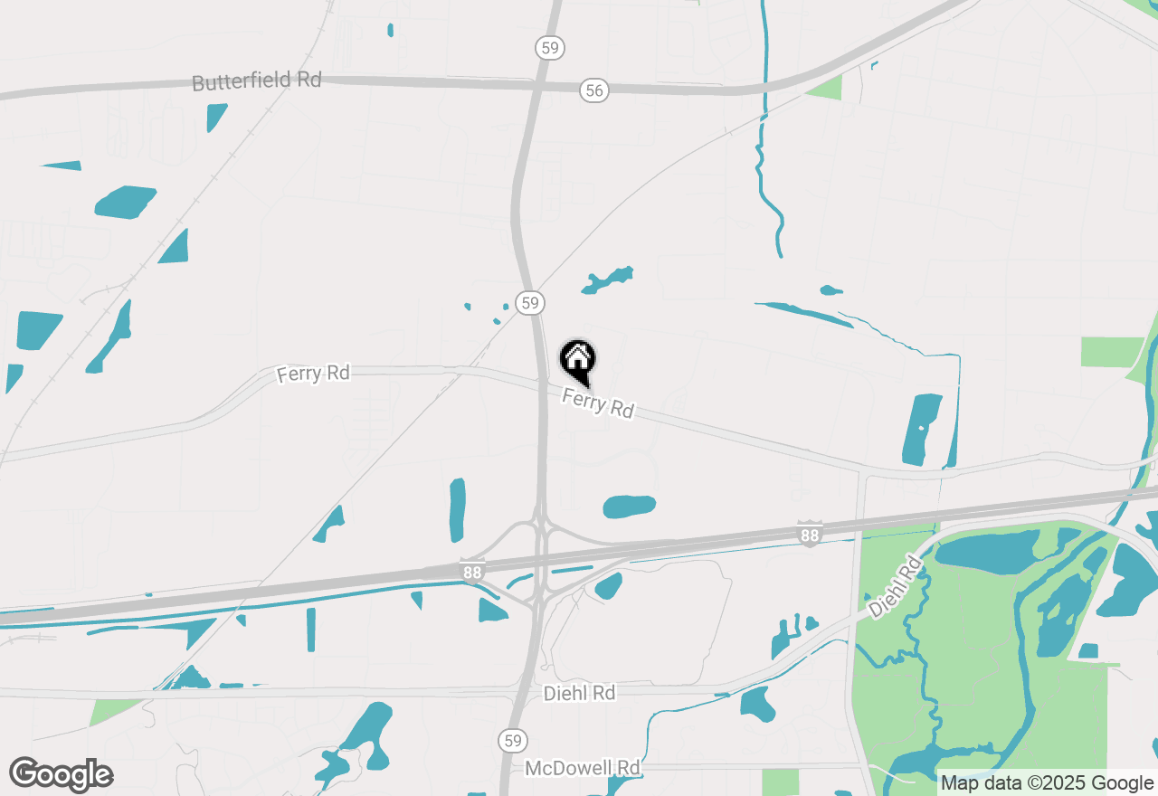 Map of 2224 Ferry Road #C109, Naperville, IL 60563