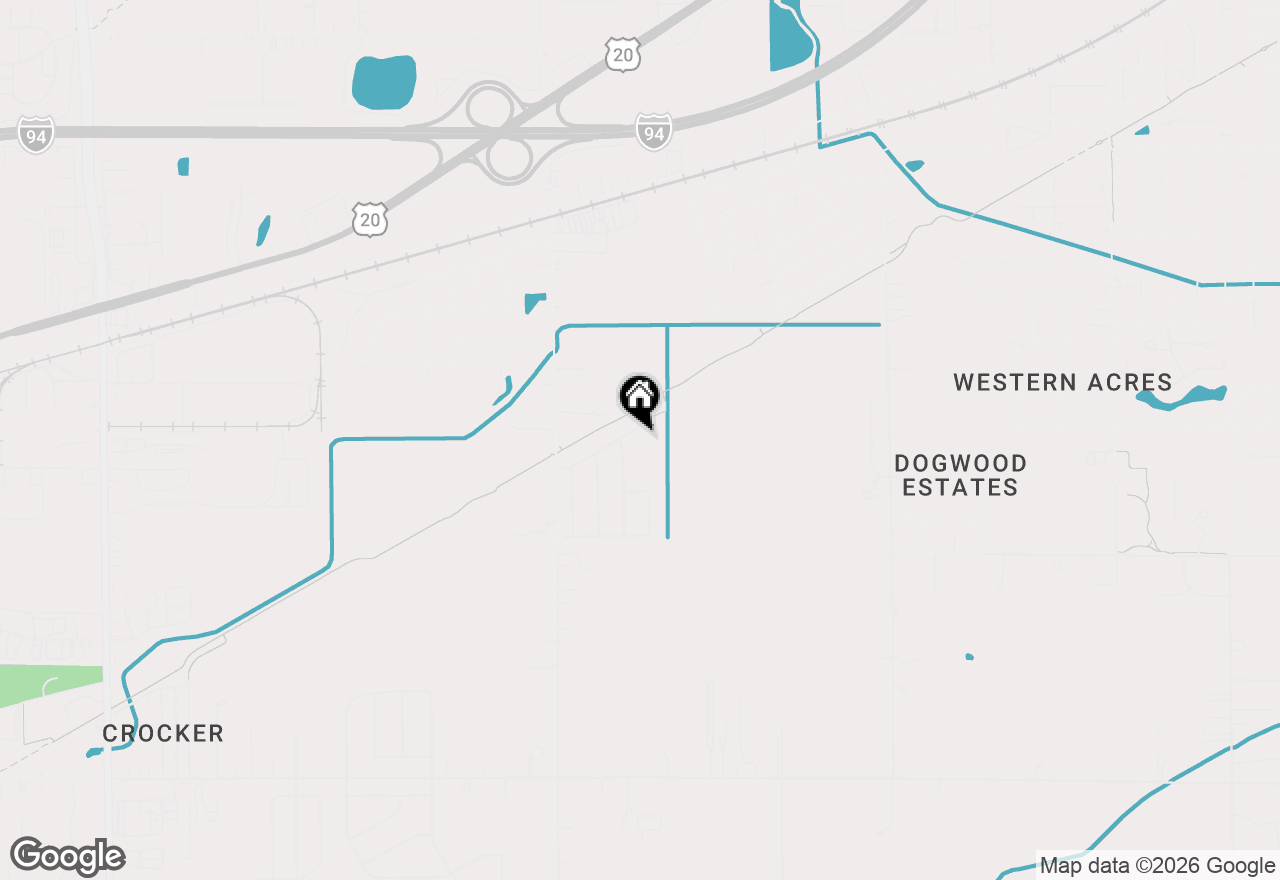 Map of 3431 Drivers Way, Chesterton, IN 46304