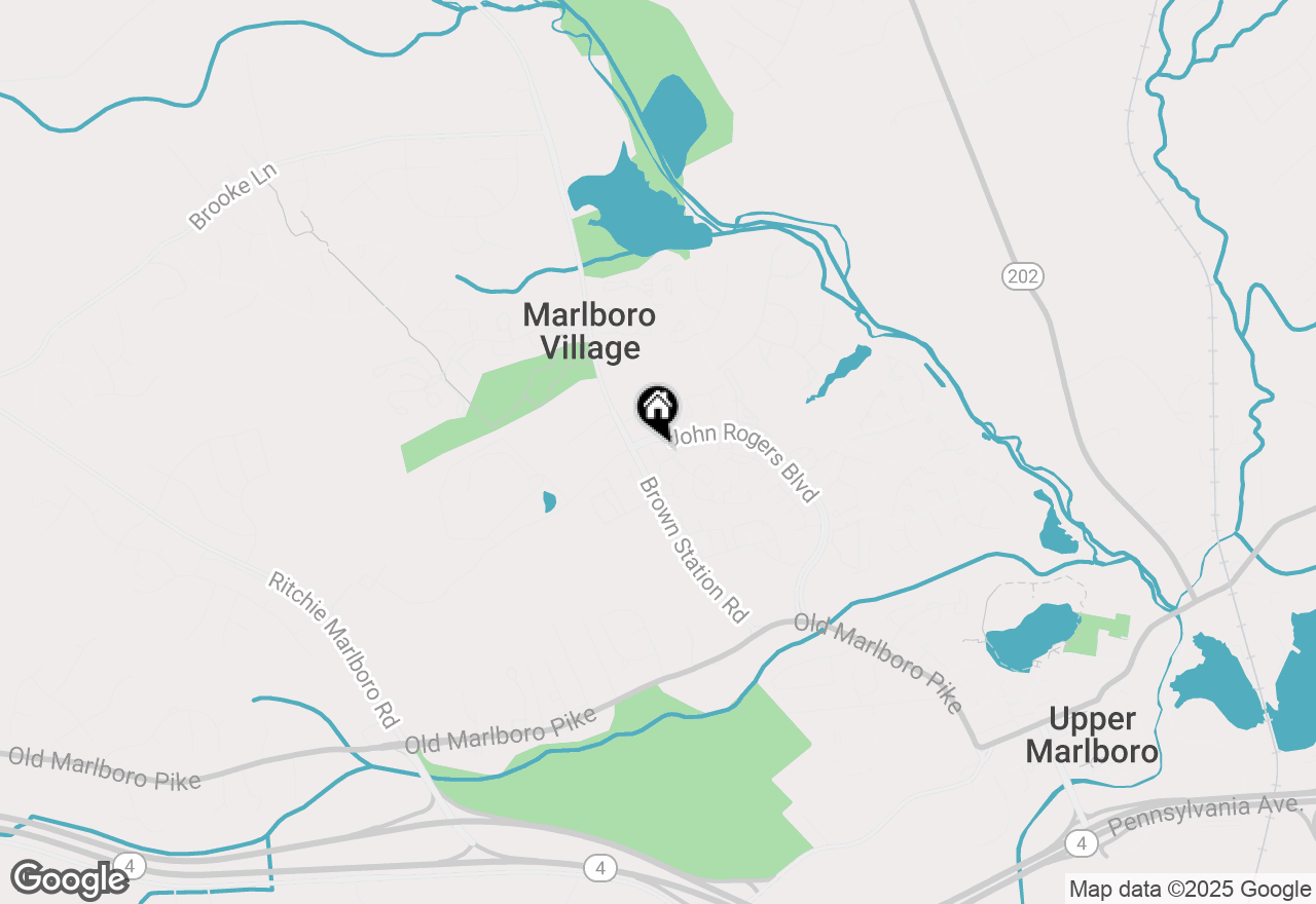 Map of 4910 King Patrick Way #201, Upper Marlboro, MD 20772