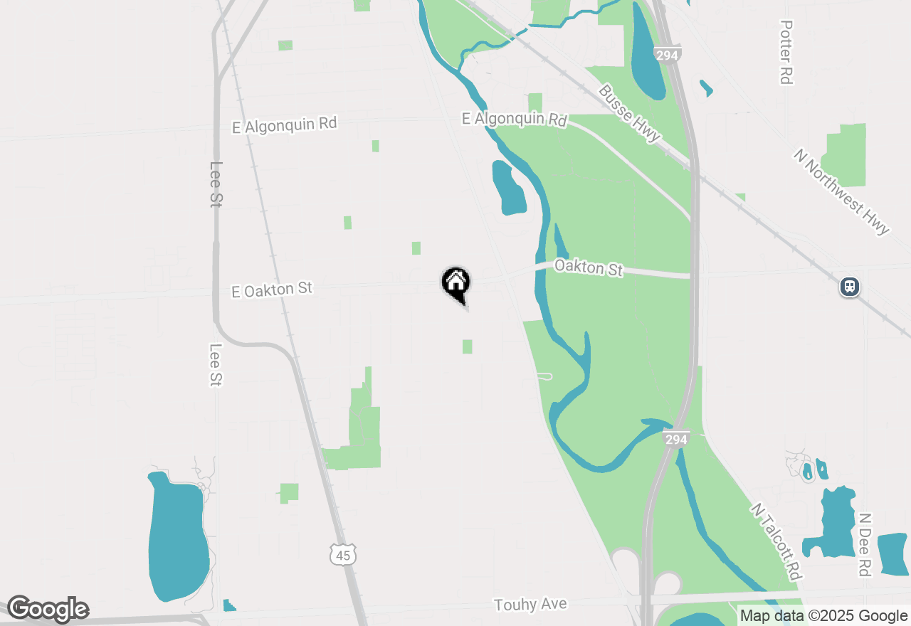 Map of 1674 Maple Street, Des Plaines, IL 60018