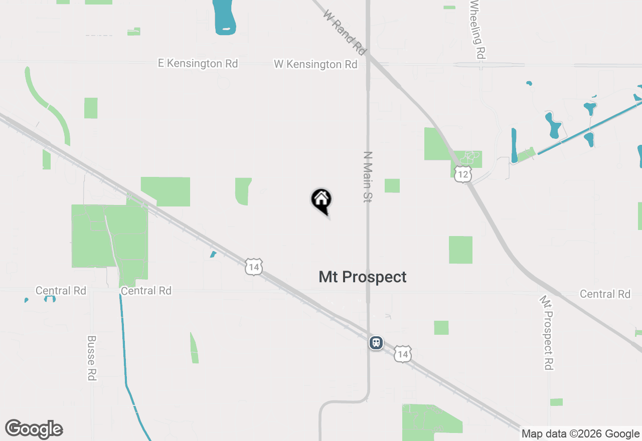 Map of 210 N Russel Street, Mount Prospect, IL 60056