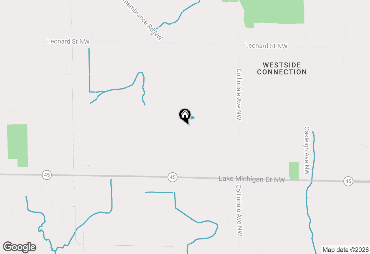 Map of 730 Splitrail Avenue Nw, Grand Rapids, MI 49504