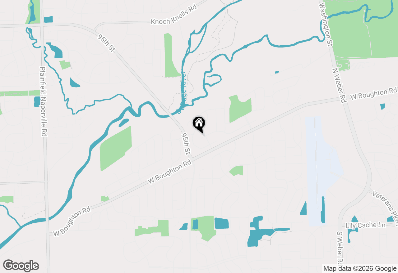 Map of 6 Boulder Ridge Court, Bolingbrook, IL 60490