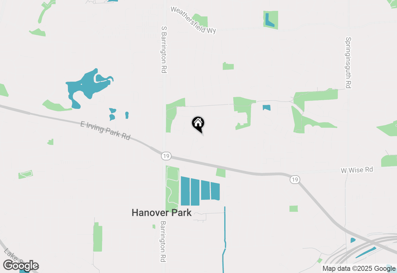 Map of 7559 Kingsbury Drive, Hanover Park, IL 60133