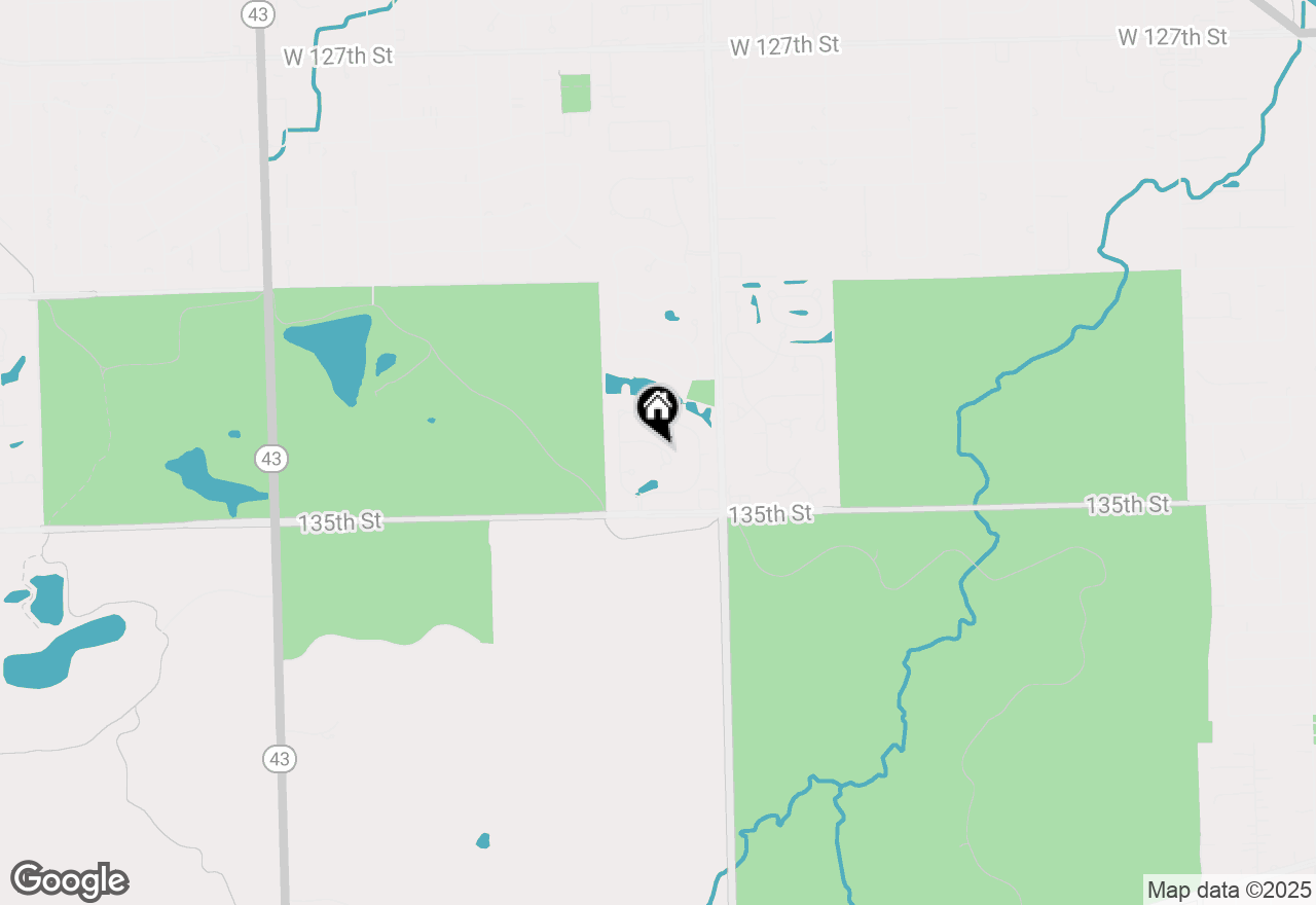 Map of 61 Spyglass Circle, Palos Heights, IL 60463