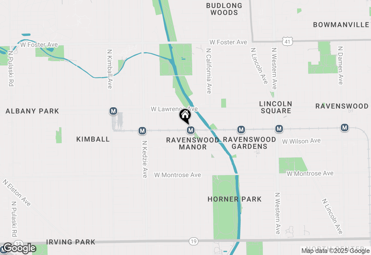 Map of 2929 W Leland Avenue, Chicago, IL 60625