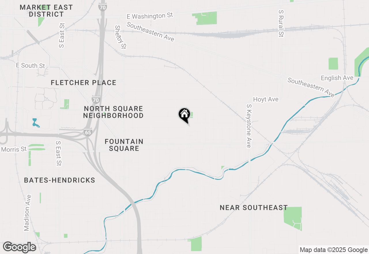 Map of 918 S State Avenue, Indianapolis, IN 46203