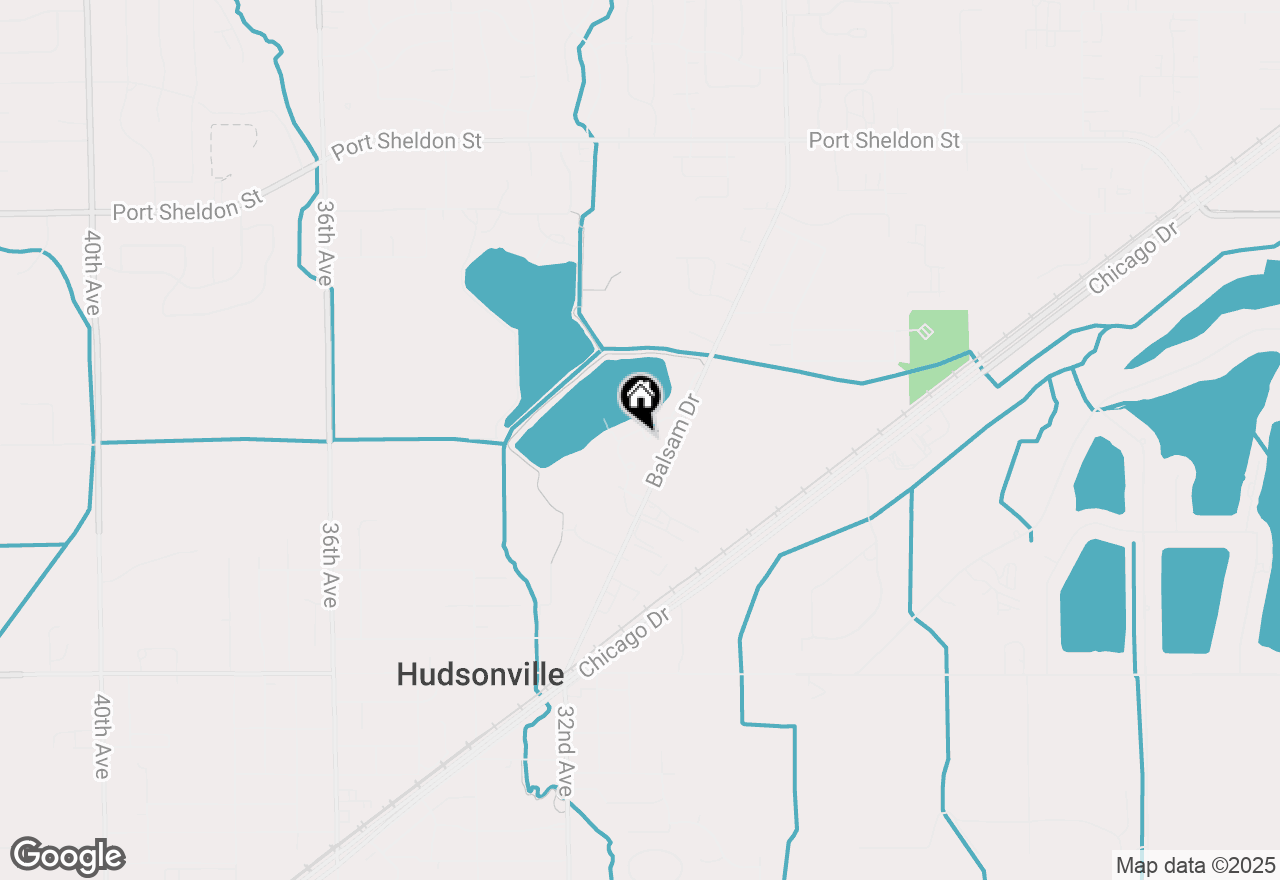 Map of 6028 Elmwood Circle, Hudsonville, MI 49426