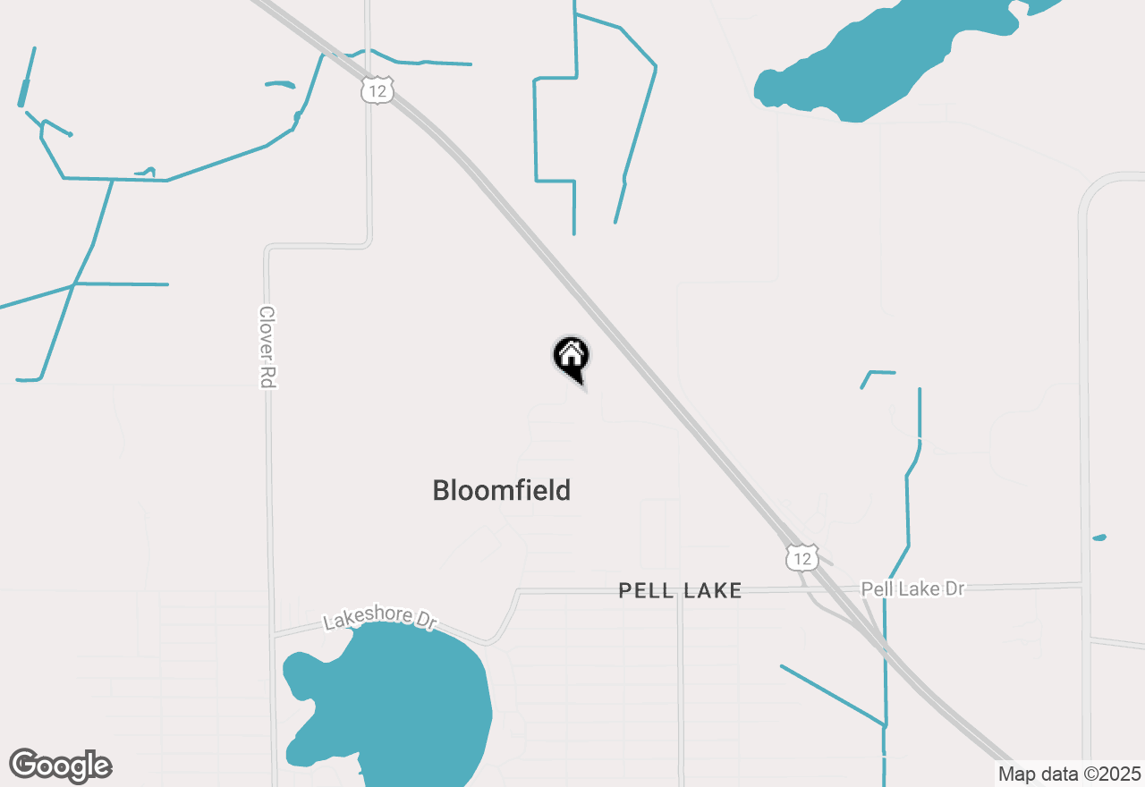 Map of N1696 Mallow Pl, Genoa City, WI 53128