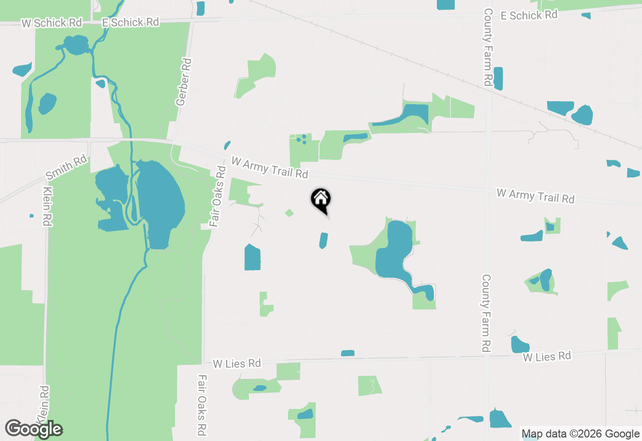 Map of 1318 Nantucket Court, Carol Stream, IL 60188