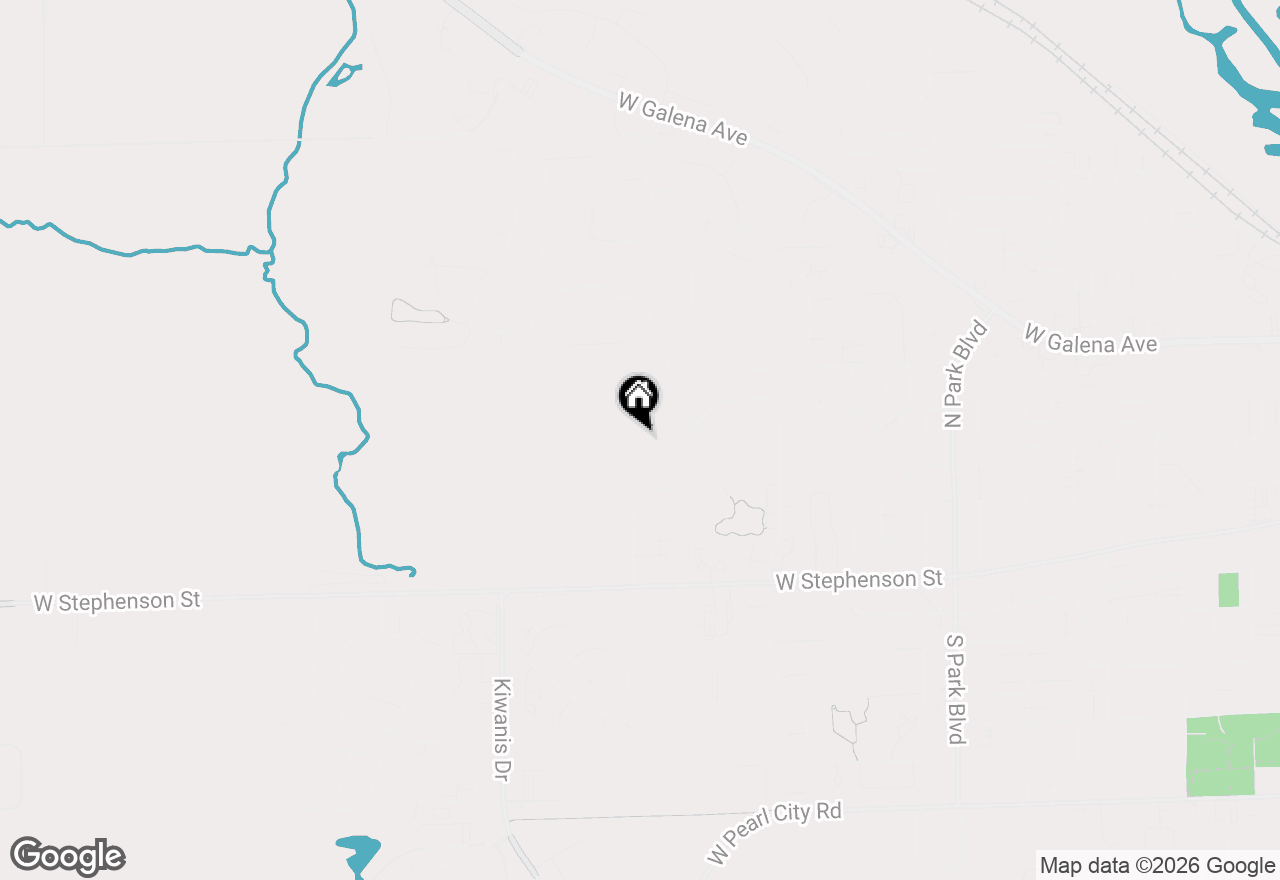 Map of 253 Park Crest Drive, Freeport, IL 61032