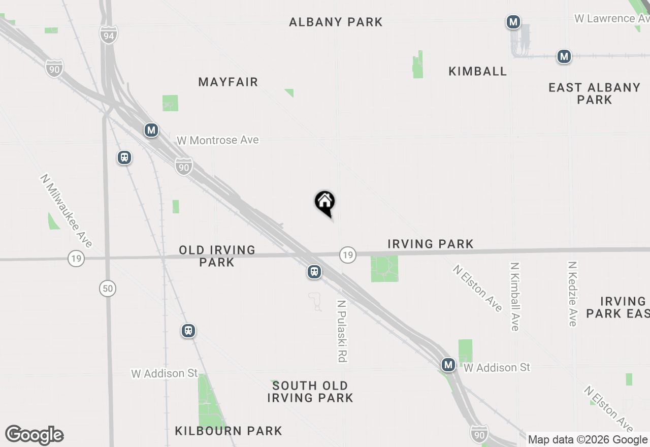 Map of 4103 N Keystone Avenue #1, Chicago, IL 60641