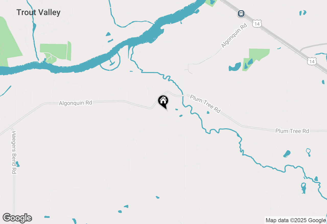 Map of 1800 Burning Oak Trail, Barrington Hills, IL 60010