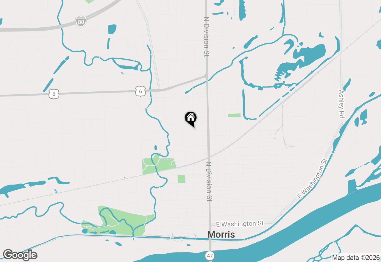 Map of 1220 Liberty Street, Morris, IL 60450
