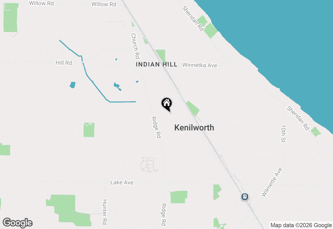 Map of 635 Melrose Avenue, Kenilworth, IL 60043