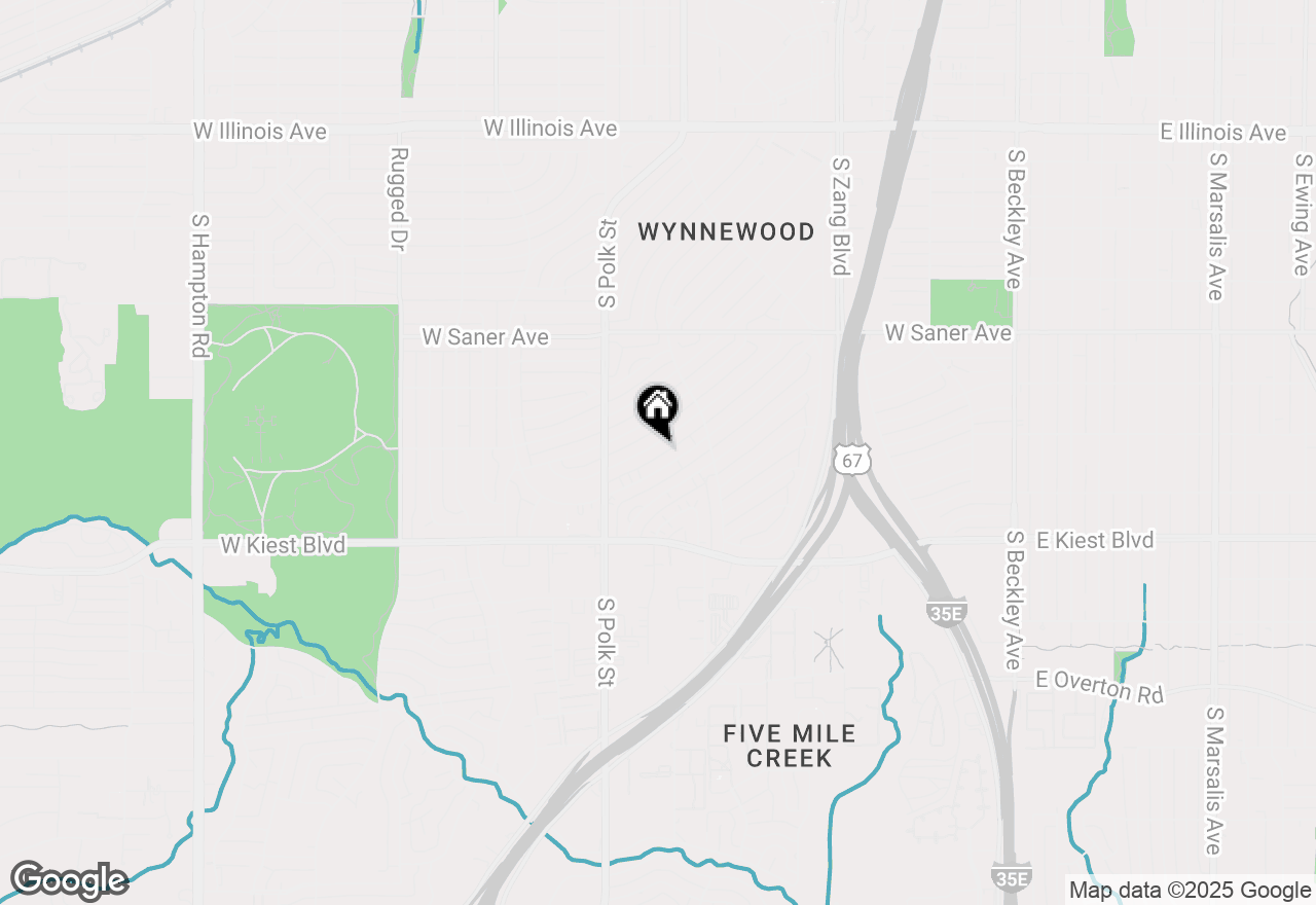 Map of 3160 O Bannon Drive, Dallas, TX 75224