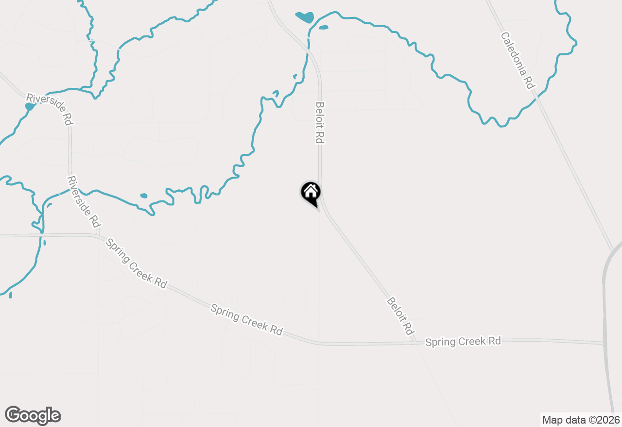 Map of 10562 Town Hall Road, Belvidere, IL 61008