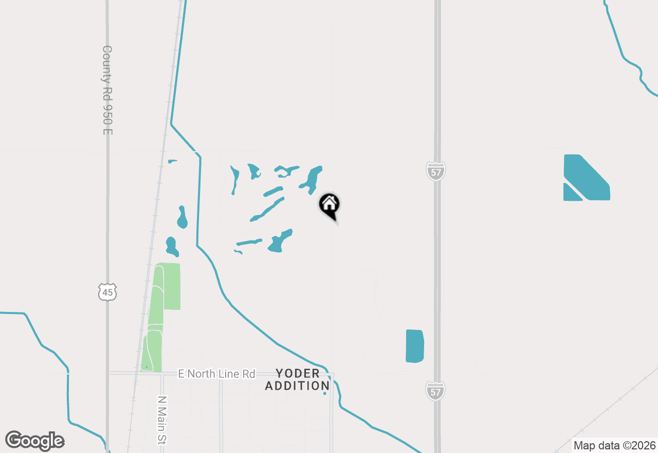 Map of 107 Jone Boulevard, Tuscola, IL 61953