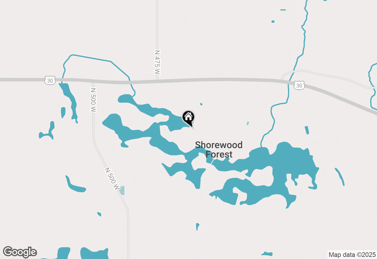 Map of 213 Scarborough Court, Valparaiso, IN 46385