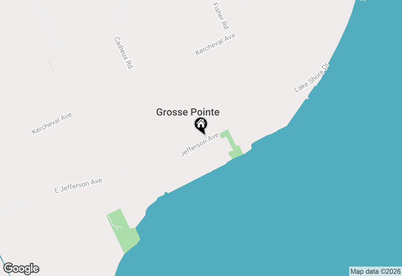 Map of 17111 E Jefferson Avenue #11, Grosse Pointe, MI 48230