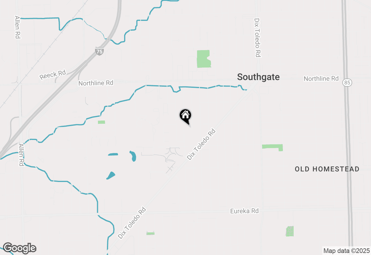 Map of 13686 Karl Street, Southgate, MI 48195