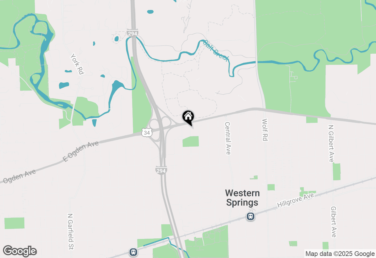 Map of 3902 Rose Avenue, Western Springs, IL 60558