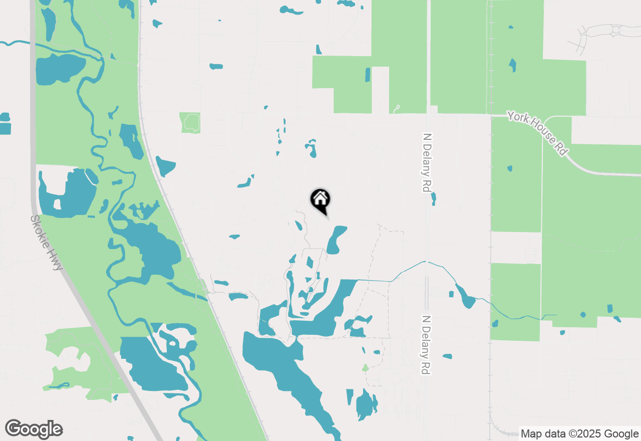 Map of 4584 Hogan Lane, Wadsworth, IL 60083