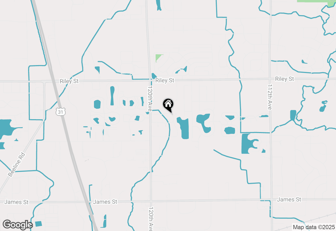 Map of 11878 Willow Wood North, Holland, MI 49424
